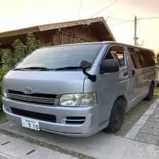 送迎車は 抗菌加工済みで 安心♪